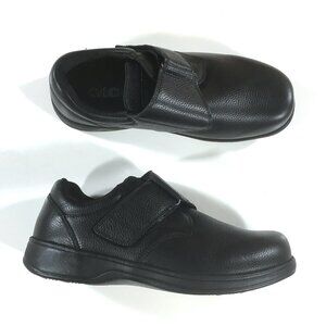 Orthofeet Broadway Orthopedic Shoes Mens Size 11.5 6E XX-Wide Black Strap 510